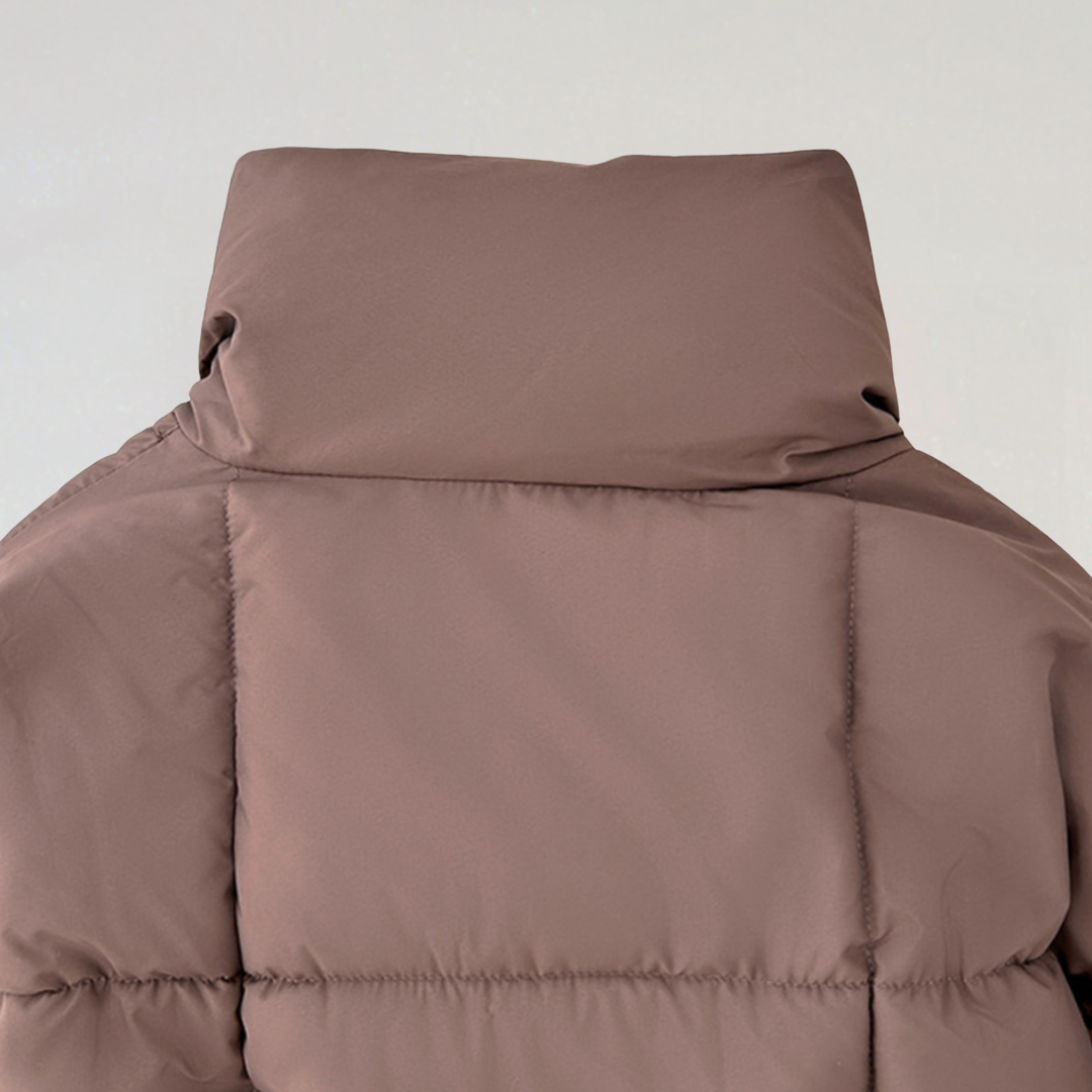 Manteau Matelassé Ceinturé pour Femme