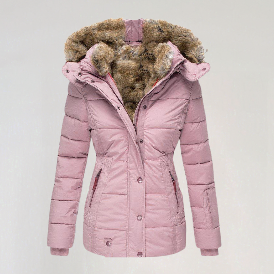 Veste Matelassée D'hiver avec Capuche