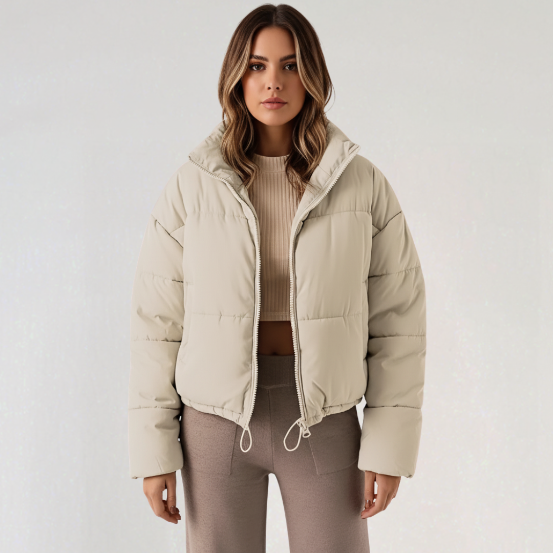 Veste Matelassée Courte pour Femme