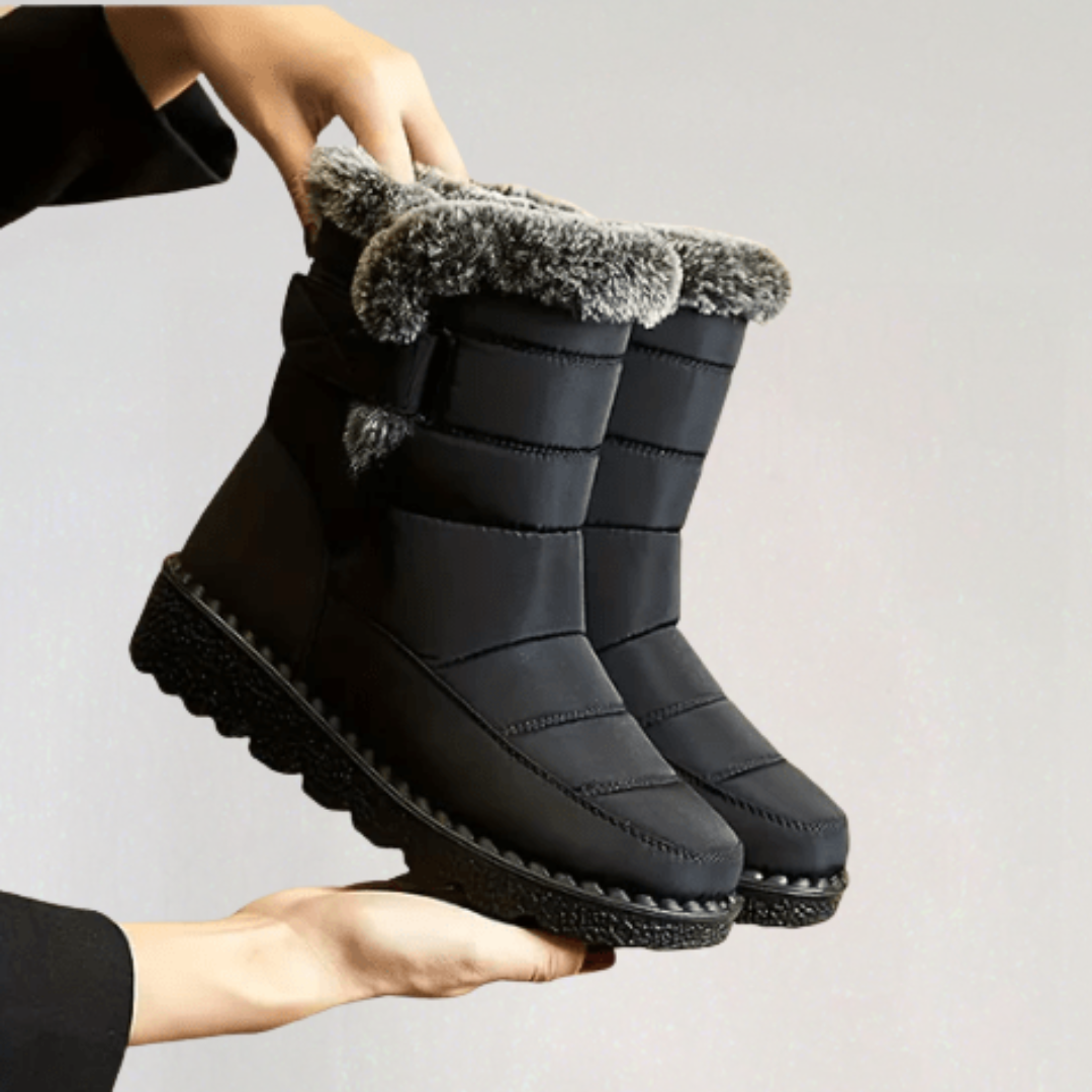 Bottes D’hiver Femme à Fermeture Éclair