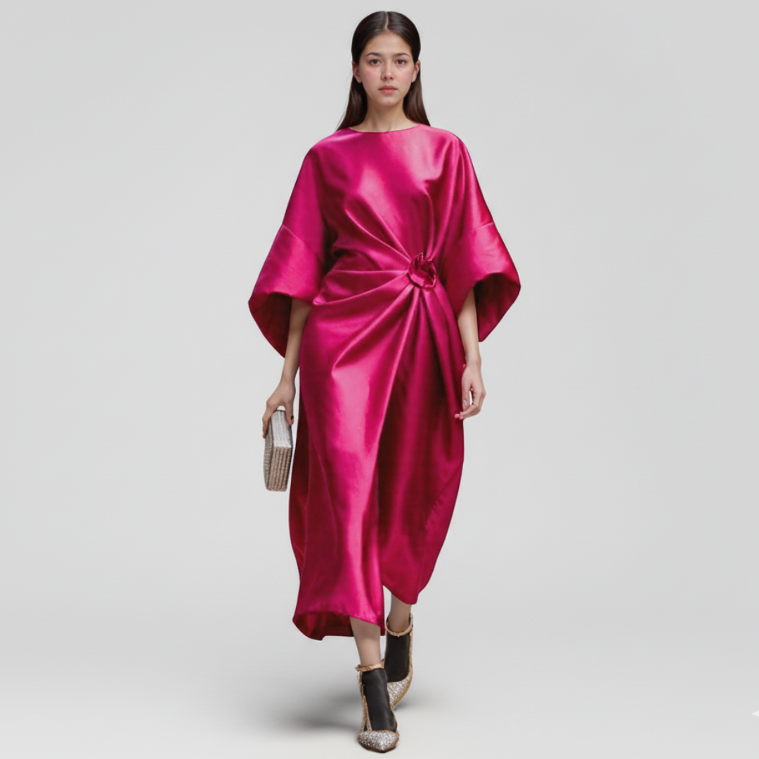 Robe de soirée élégante en satin pour femme