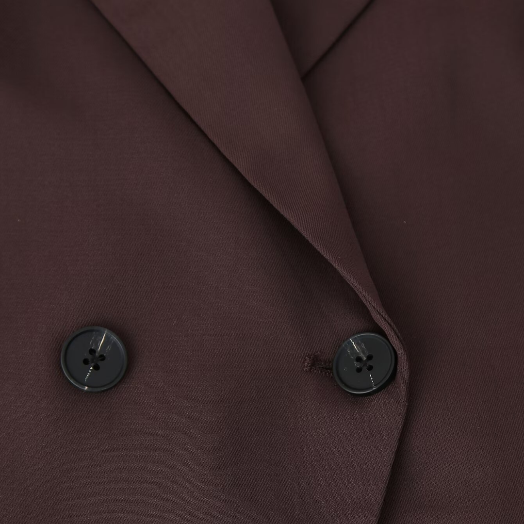 Blazer Femme à Double Boutonnage