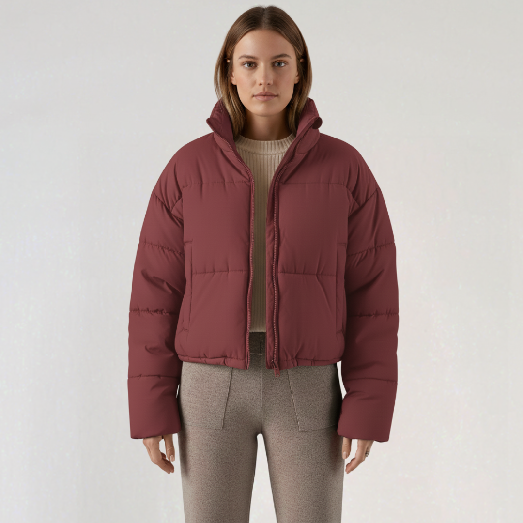 Veste Matelassée Courte pour Femme
