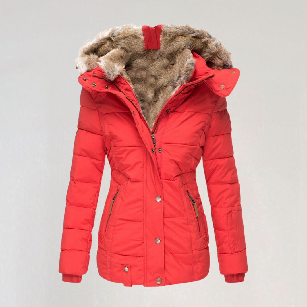 Veste Matelassée D'hiver avec Capuche