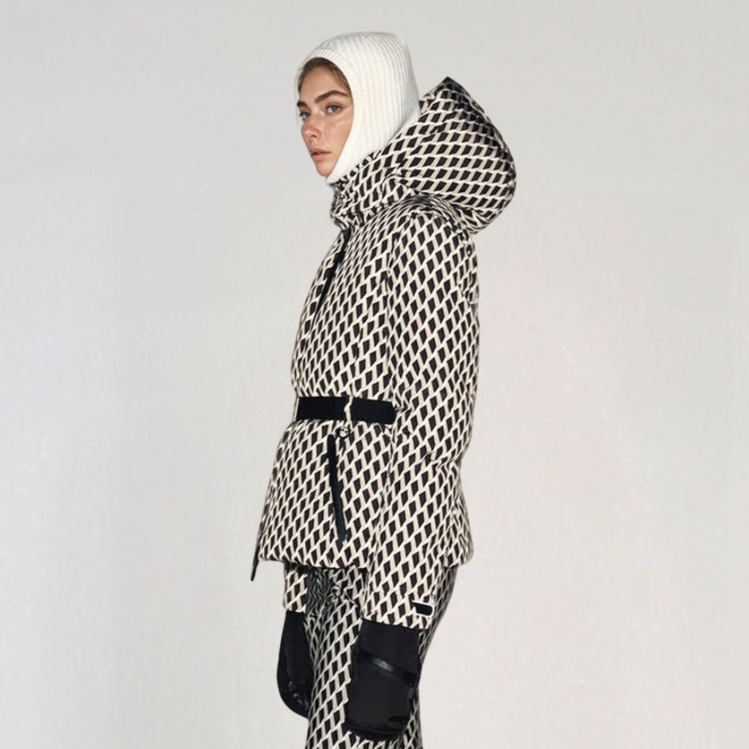 Veste De Ski pour Femme avec Ceinture