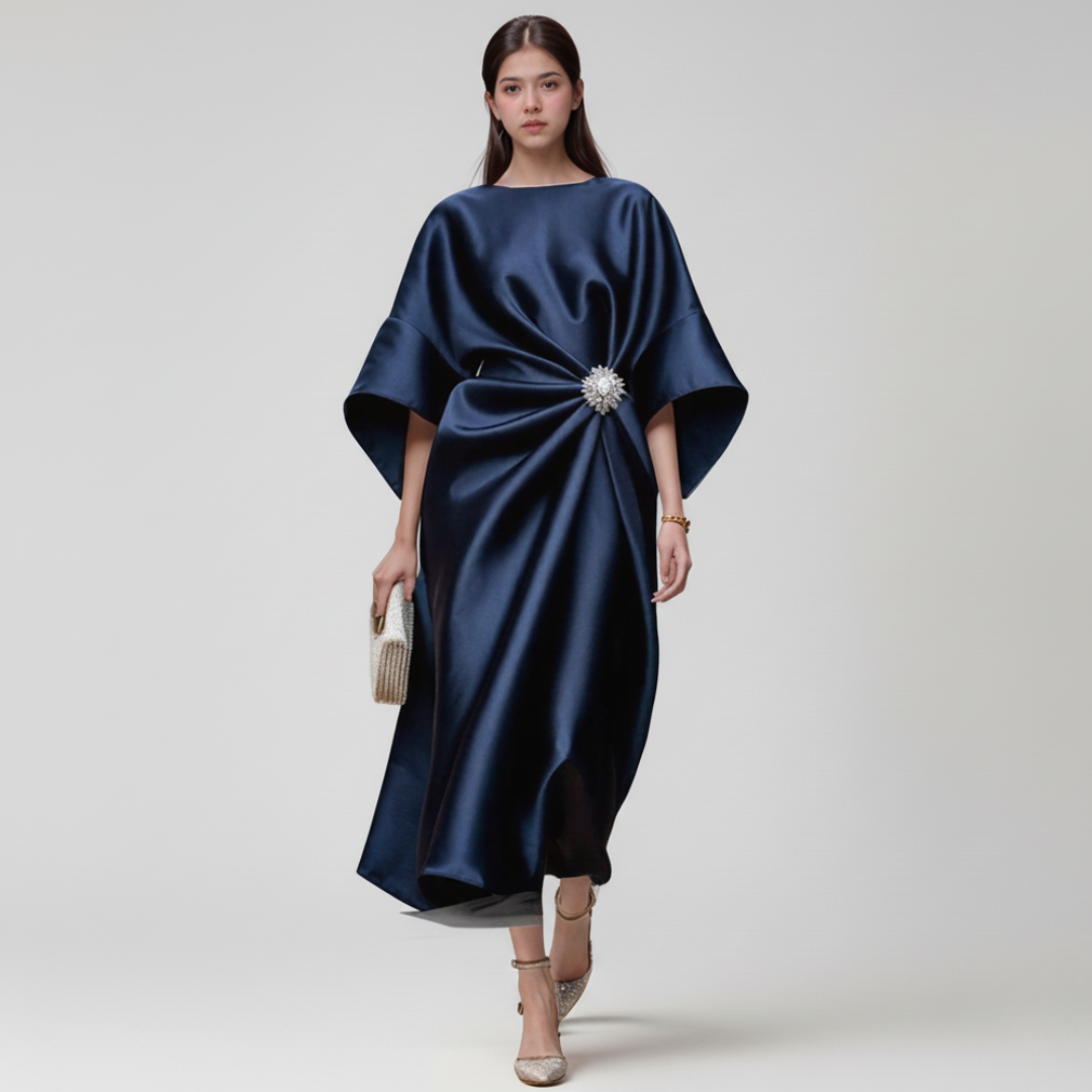Robe de soirée élégante en satin pour femme