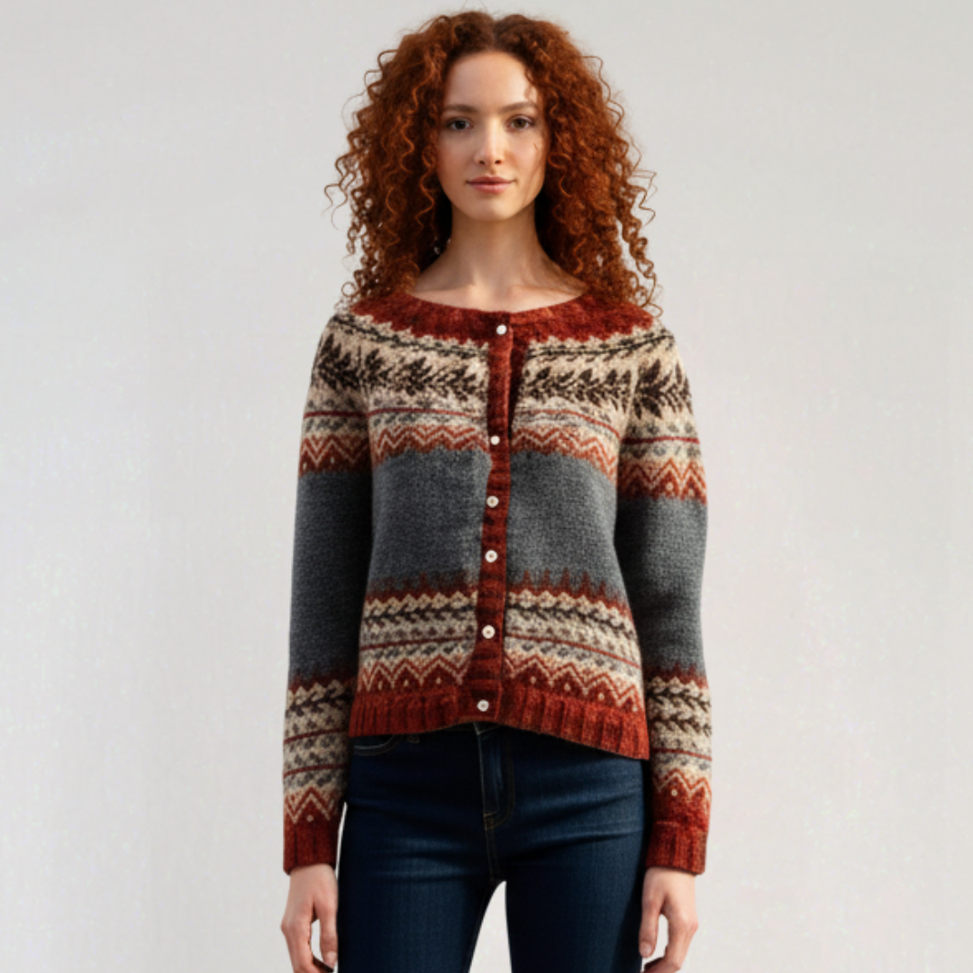 Cardigan Scandinave pour Femme