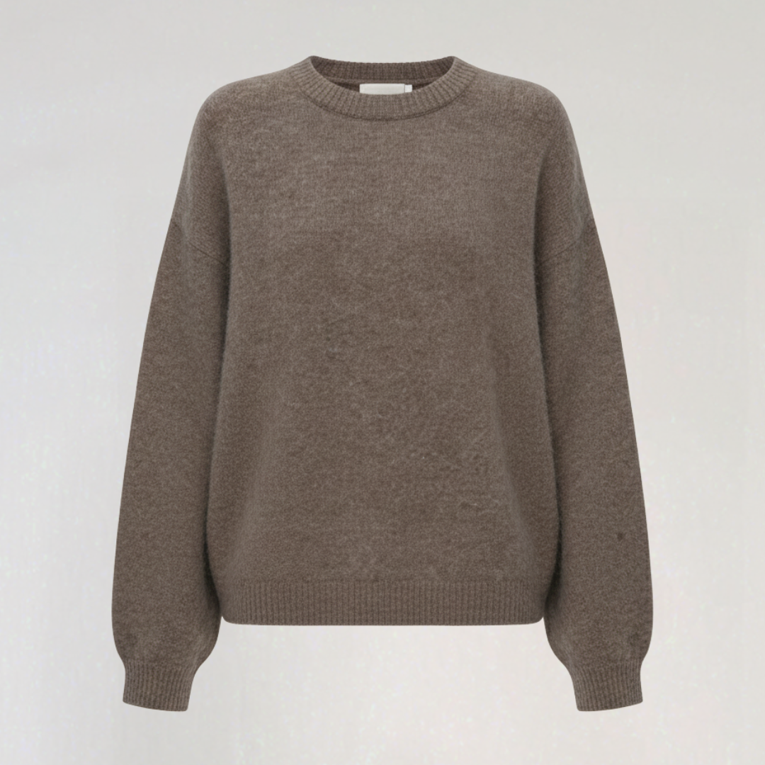 Pull à Col Rond pour Femme