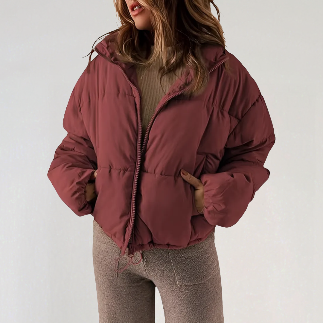Veste Matelassée Courte pour Femme