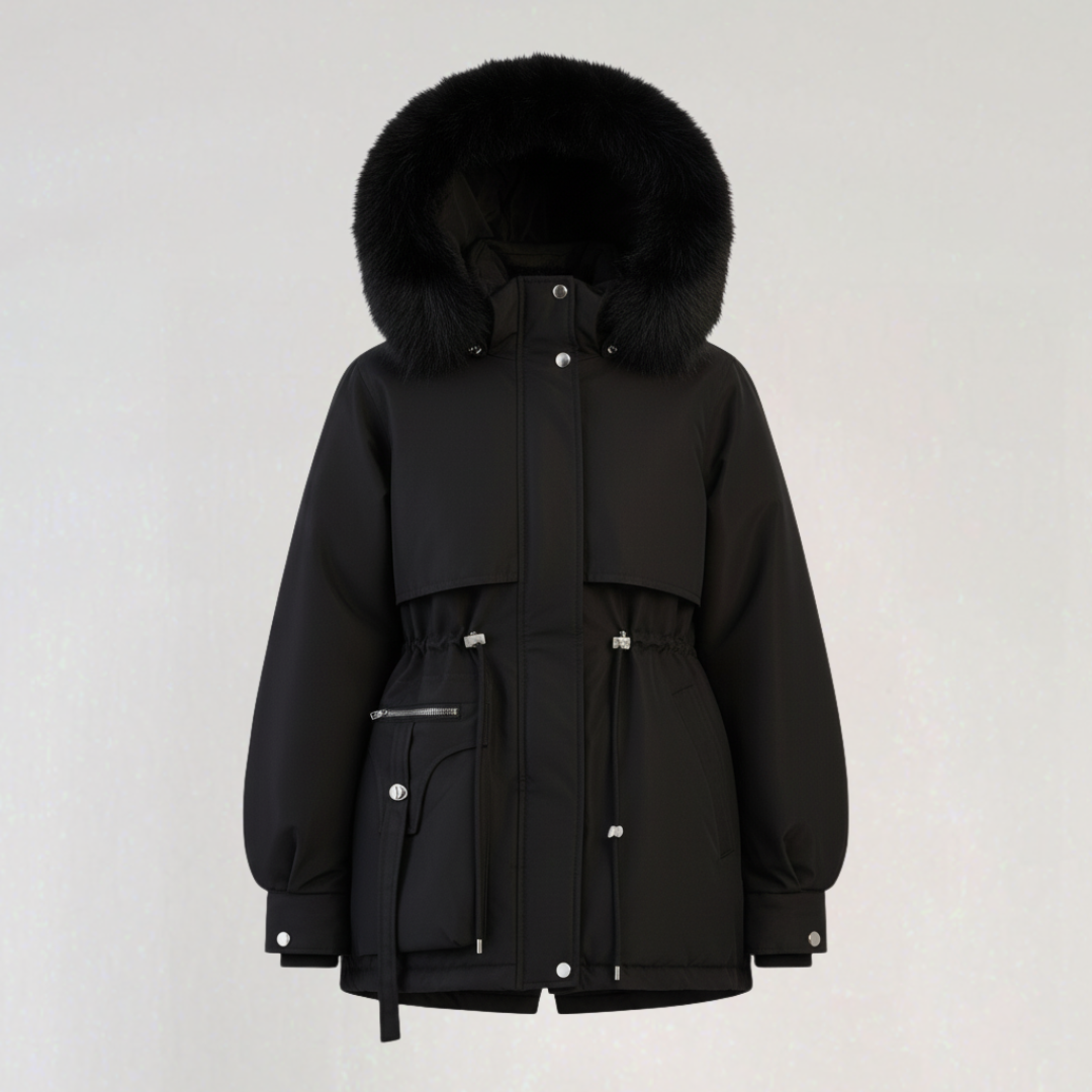 Parka D’hiver à Capuche Femme