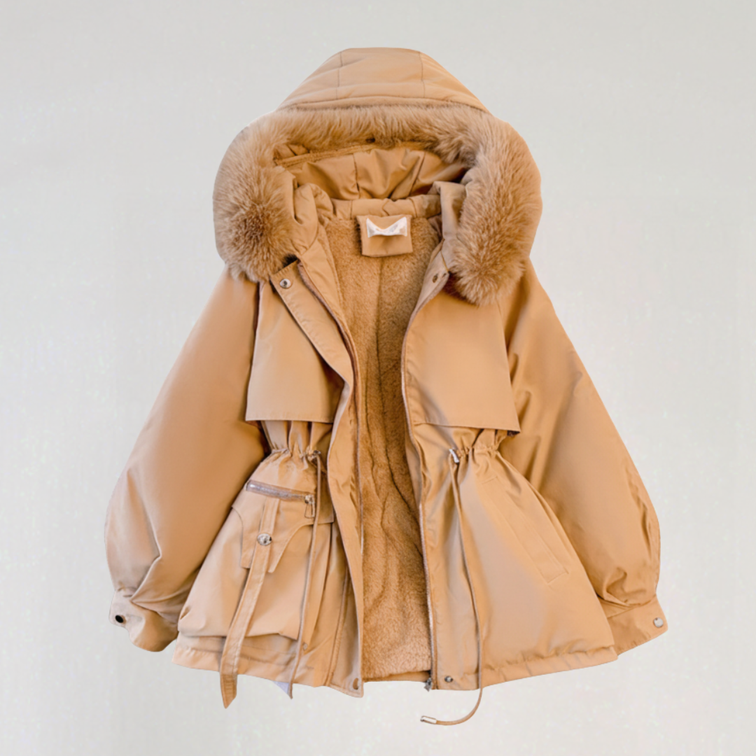 Parka D’hiver à Capuche Femme