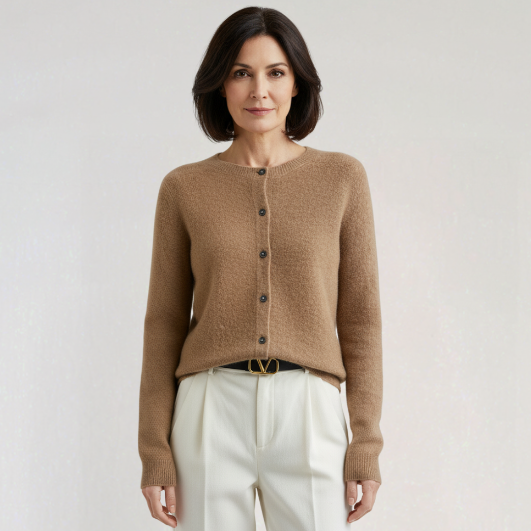 Cardigan Classique à Boutons pour Femme