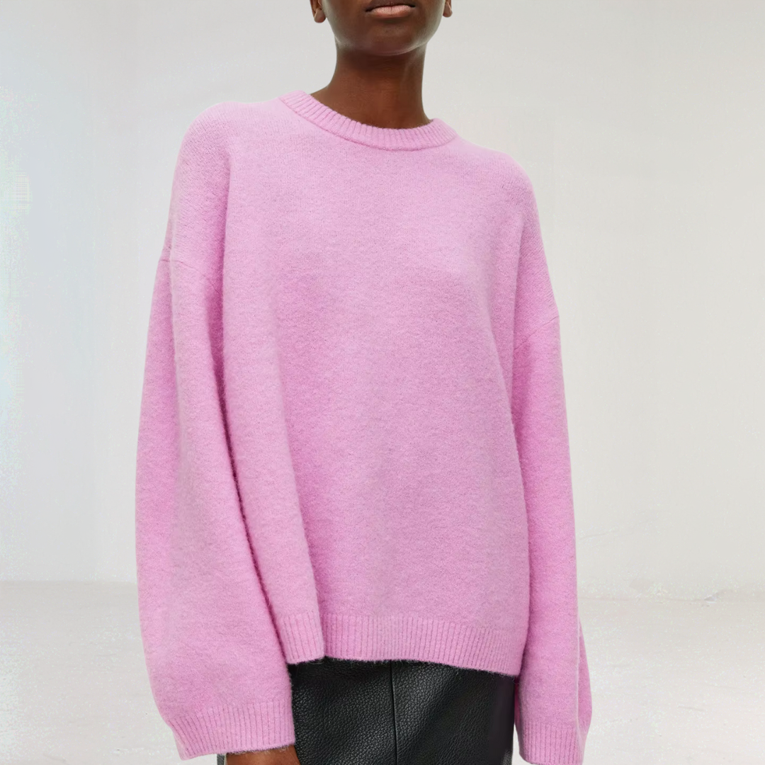 Pull à Col Rond pour Femme