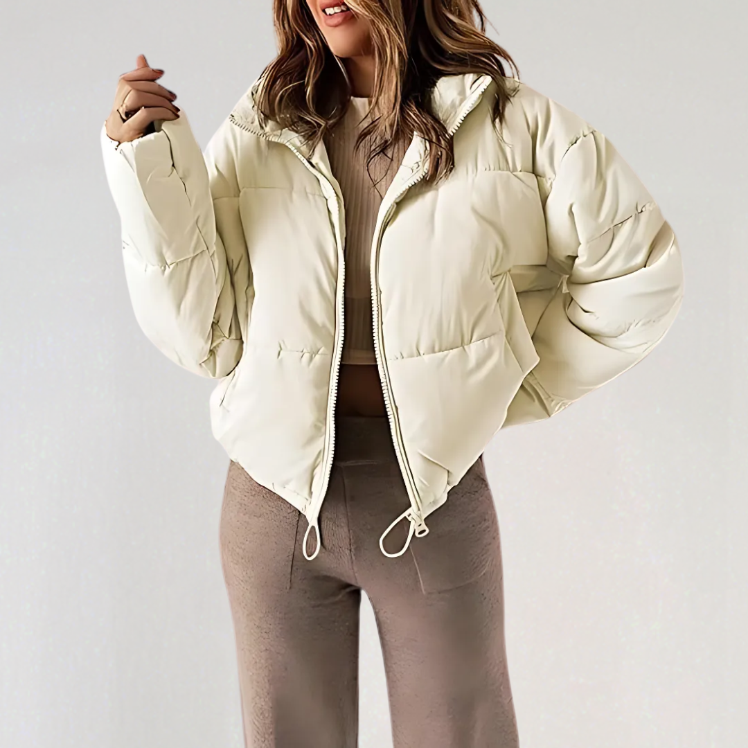 Veste Matelassée Courte pour Femme