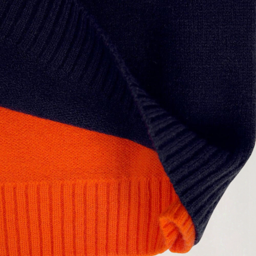Pull Color Block pour Femme