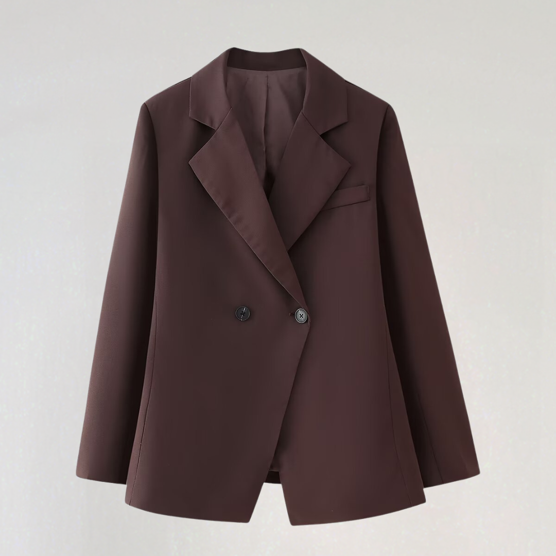 Blazer Femme à Double Boutonnage