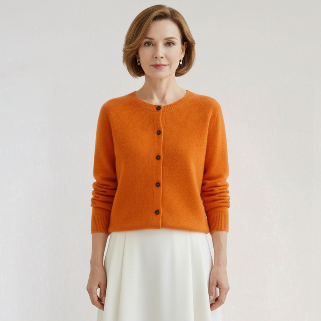 Cardigan Classique à Boutons pour Femme