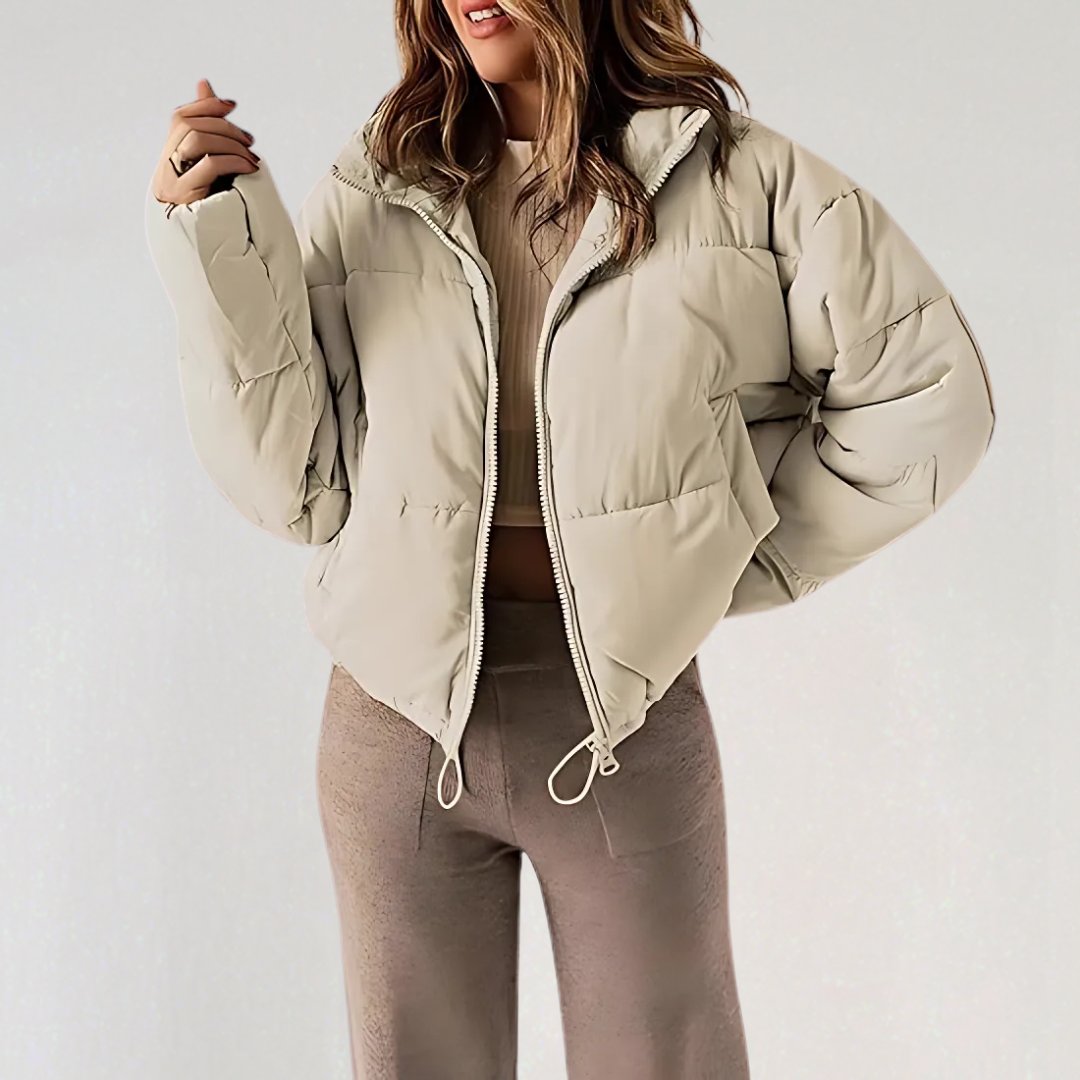 Veste Matelassée Courte pour Femme