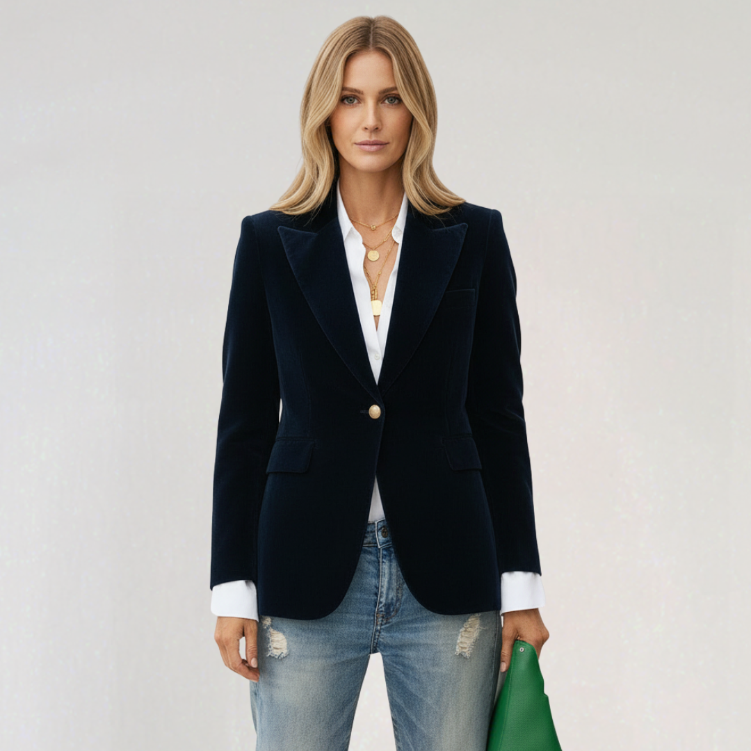 Blazer Cintrée Classique pour Femme
