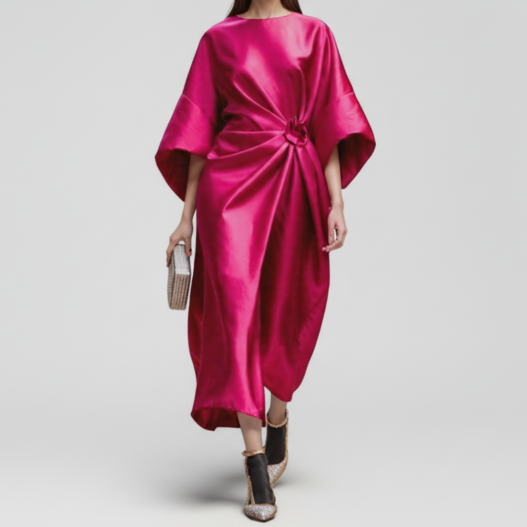 Robe de soirée élégante en satin pour femme
