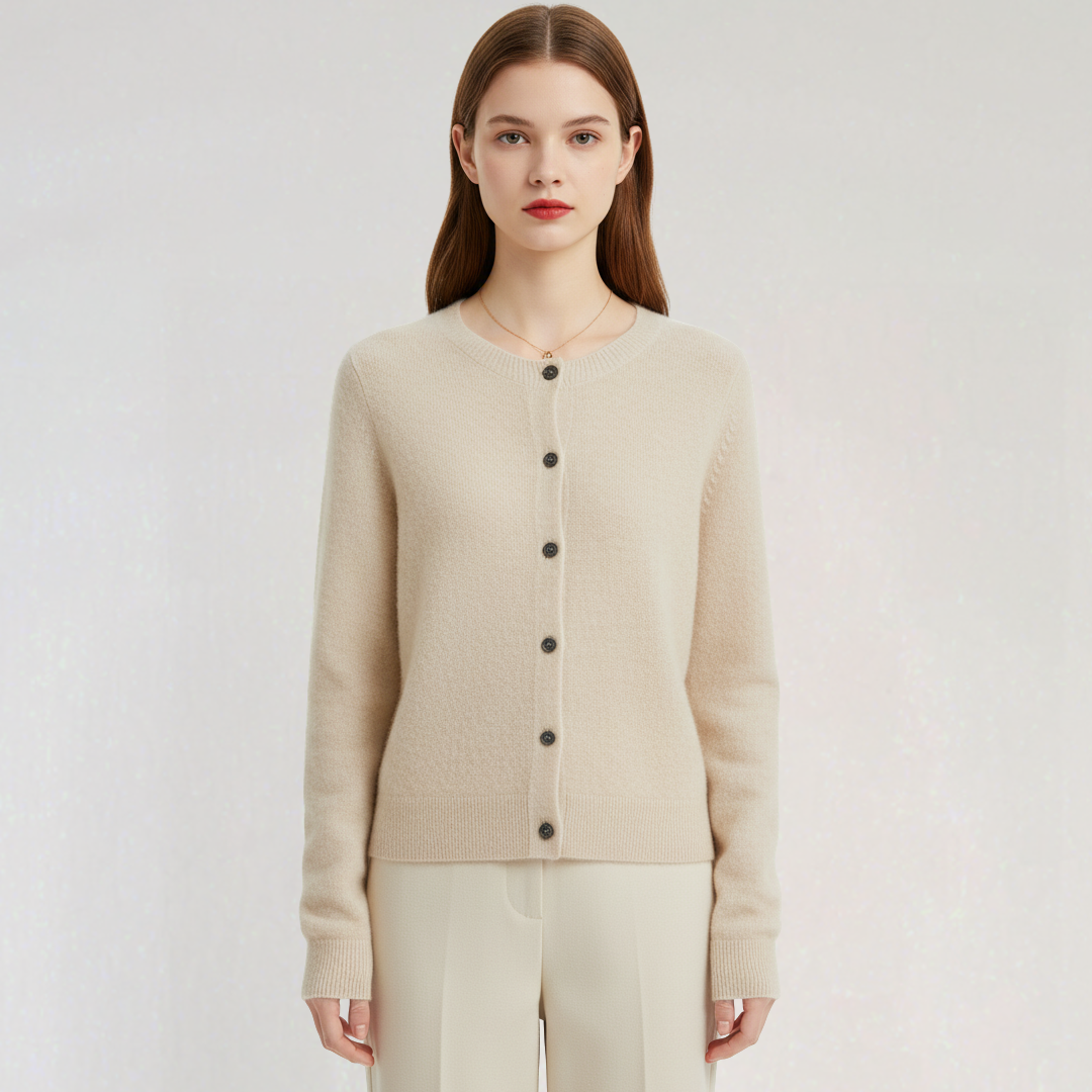 Cardigan Classique à Boutons pour Femme