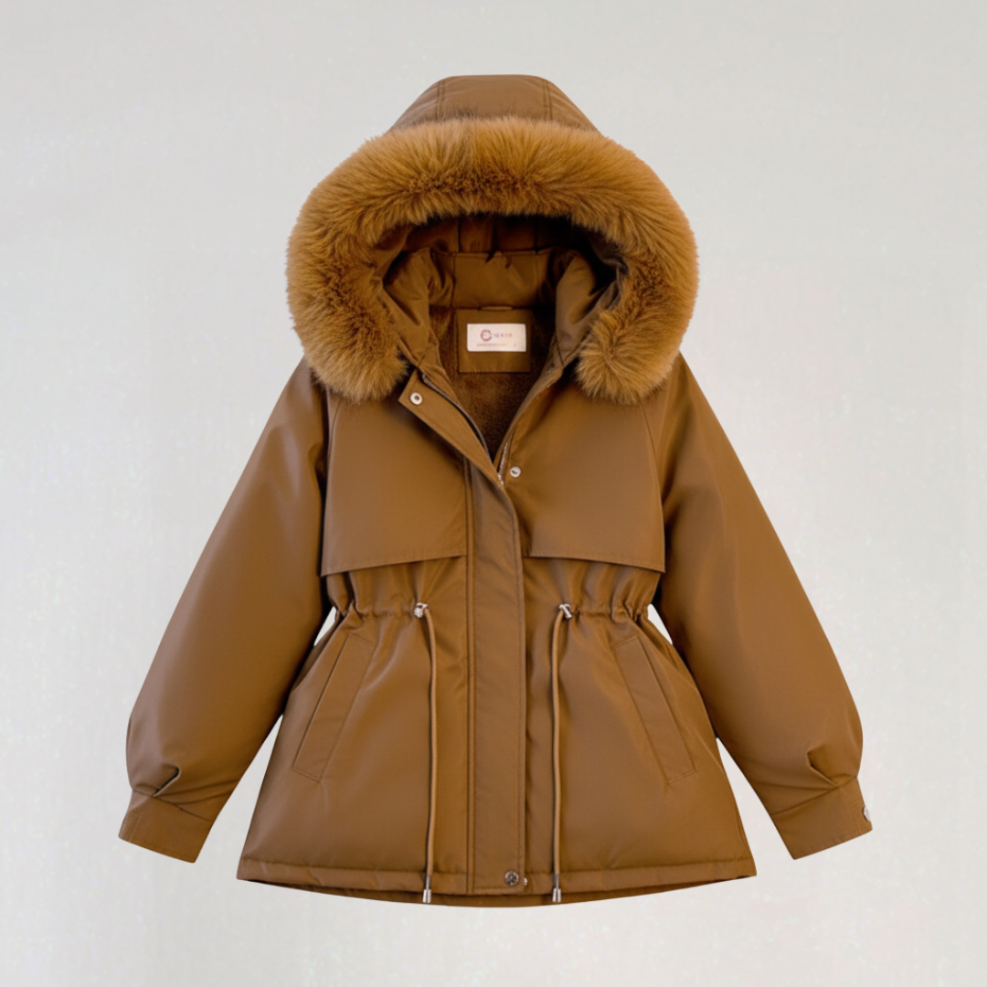 Parka D’hiver à Capuche Femme