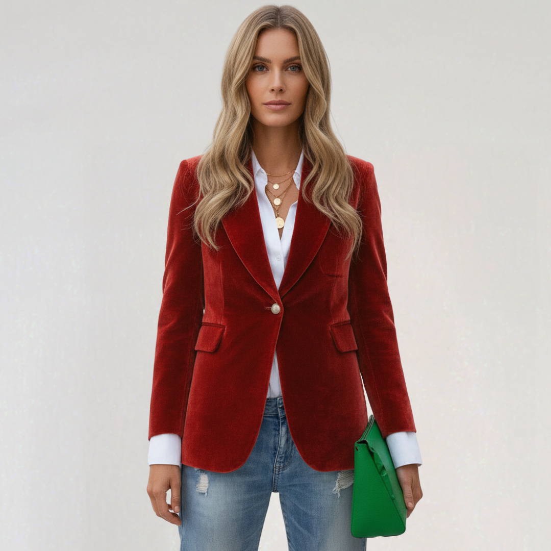 Blazer Cintrée Classique pour Femme