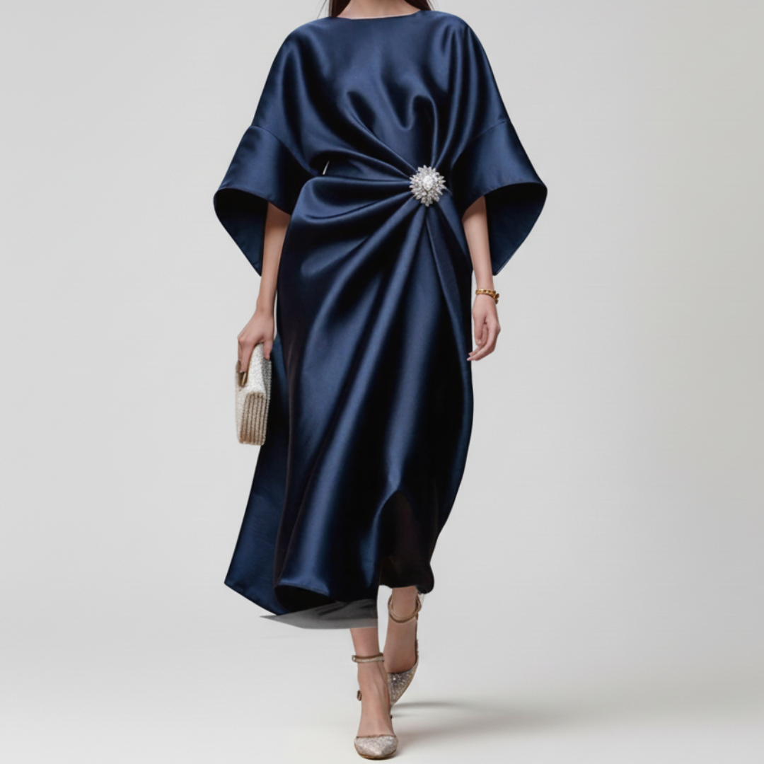 Robe de soirée élégante en satin pour femme