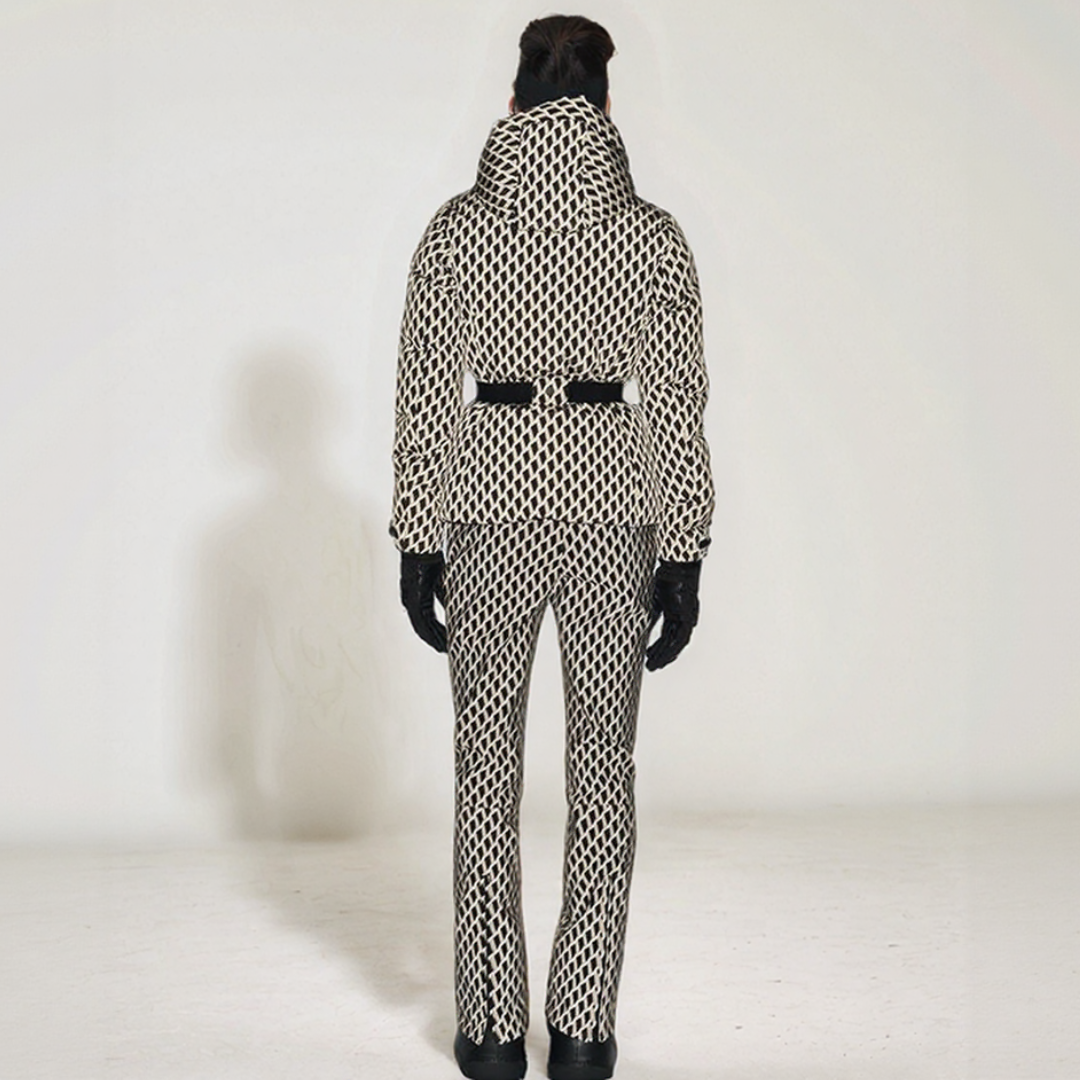 Veste De Ski pour Femme avec Ceinture