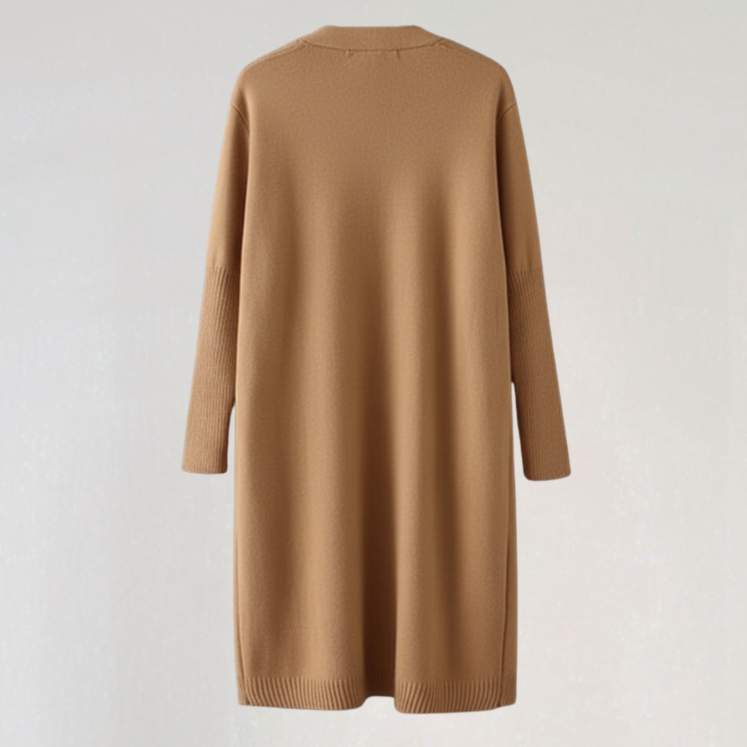 Cardigan Long Femme avec Poches