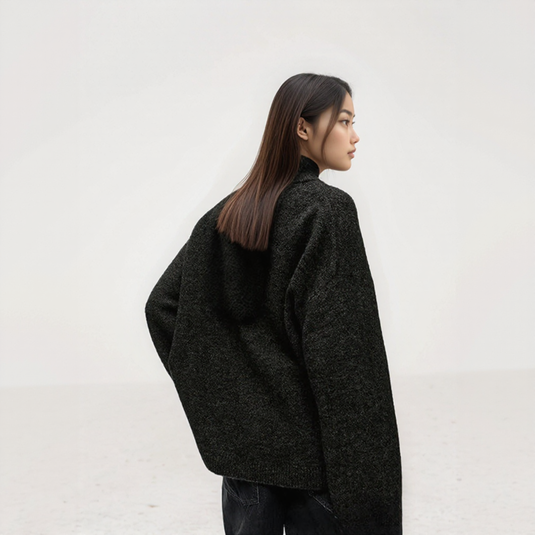 Pull à Col Rond pour Femme